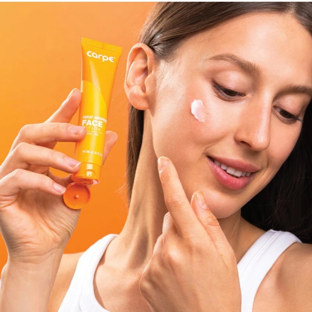 Carpe-3PC Canvas Logo tote Bag -Face Lotion & Scent Stick 🧡 ($69 Retail) - Picture 3 of 10